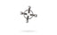 ToyFA Metal Silver Metal Nipple Clamp 2 Piece
