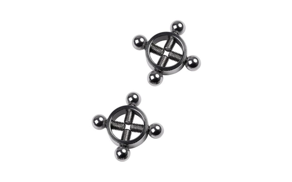 ToyFA Metal Silver Metal Nipple Clamp 2 Piece Secondary image