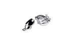 ToyFA Metal Silver Metal Adjustable Male Chastity Cage