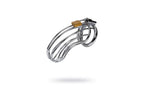 ToyFA Metal Silver Metal Birdcage Cock Cage