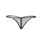 Noir Handmade Inviting Soft Tulle Mesh G-String Panty Noir Handmade