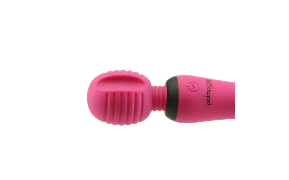 BMS Factory Palm Power Groove Mini Wand Fuchsia