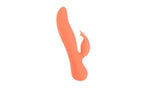 BMS Factory Swan The Blossom Rechargeable Rabbit Vibrator Peach