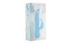 BMS Factory Swan The Kissing Rechargeable Rabbit Vibrator Blue
