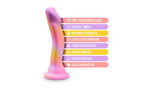 Blush Novelties Avant Suns Out Silicone Dildo Pink Blush Novelties