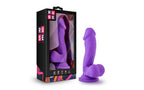 Blush Novelties Ruse Juicy Harness Compatible Realistic Dong Purple Blush Novelties