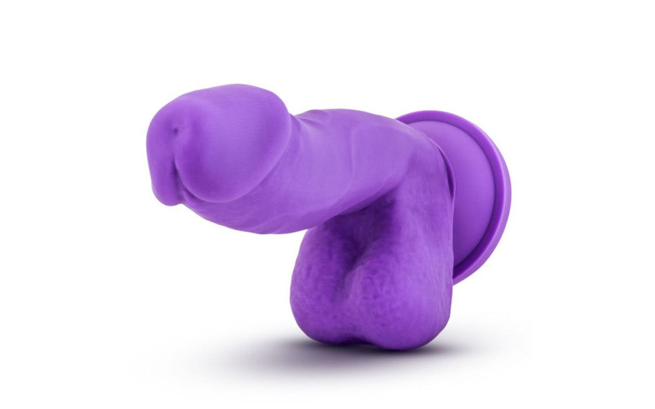 Blush Novelties Ruse Juicy Harness Compatible Realistic Dong Purple Blush Novelties