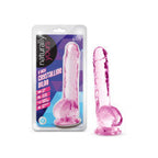 Naturally Yours 8 Inches Crystaline Realistic Dildo With Balls