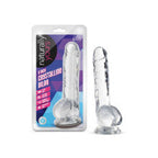 Naturally Yours 8 Inches Crystaline Realistic Dildo With Balls