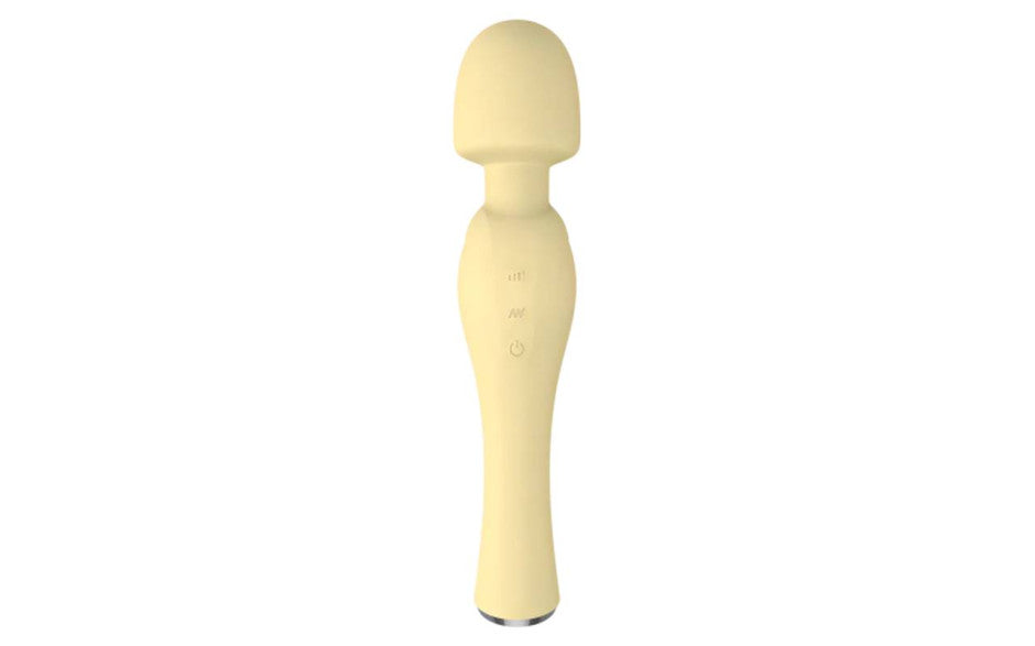 Drywell Blossom Vibrating Body Wand Massager Yellow