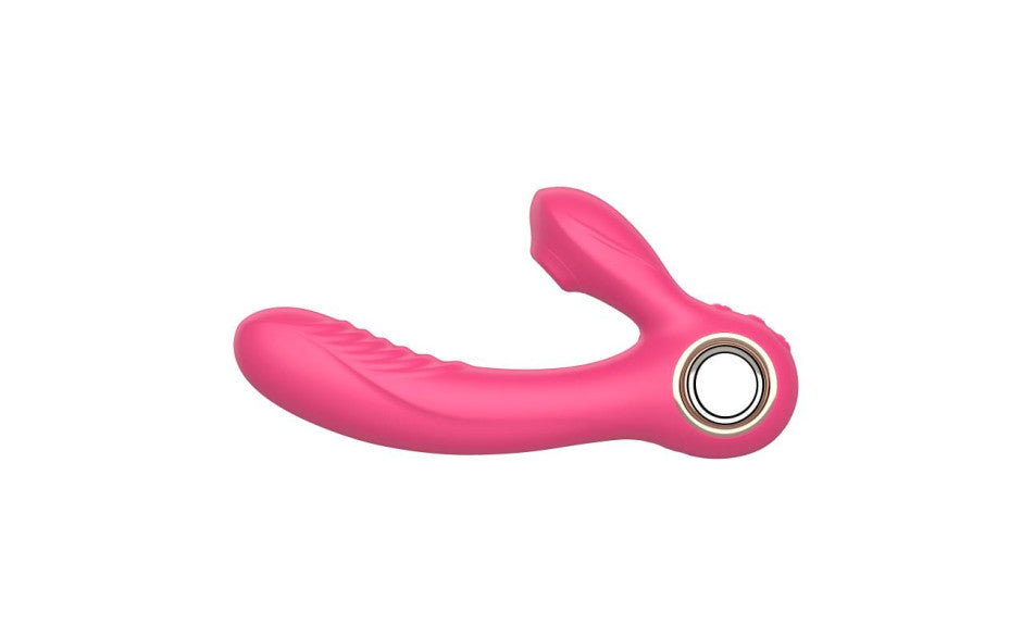 Shibari Beso Warming Rechargeable G Spot & Clitoral Vibrator Pink Secondary image