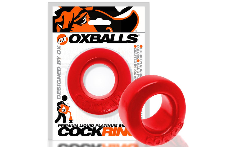 Oxballs Cock B Bulge Cock Ring Red Main image