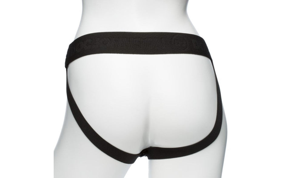 Doc Johnson Body Extensions Be Ready Hollow Silicone Strap On Set 4 Piece