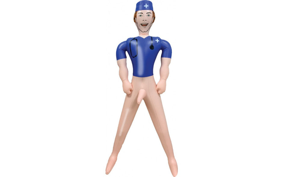 Hott Products Doctor Dick Inflatable Blow Up Sex Doll Secondary image