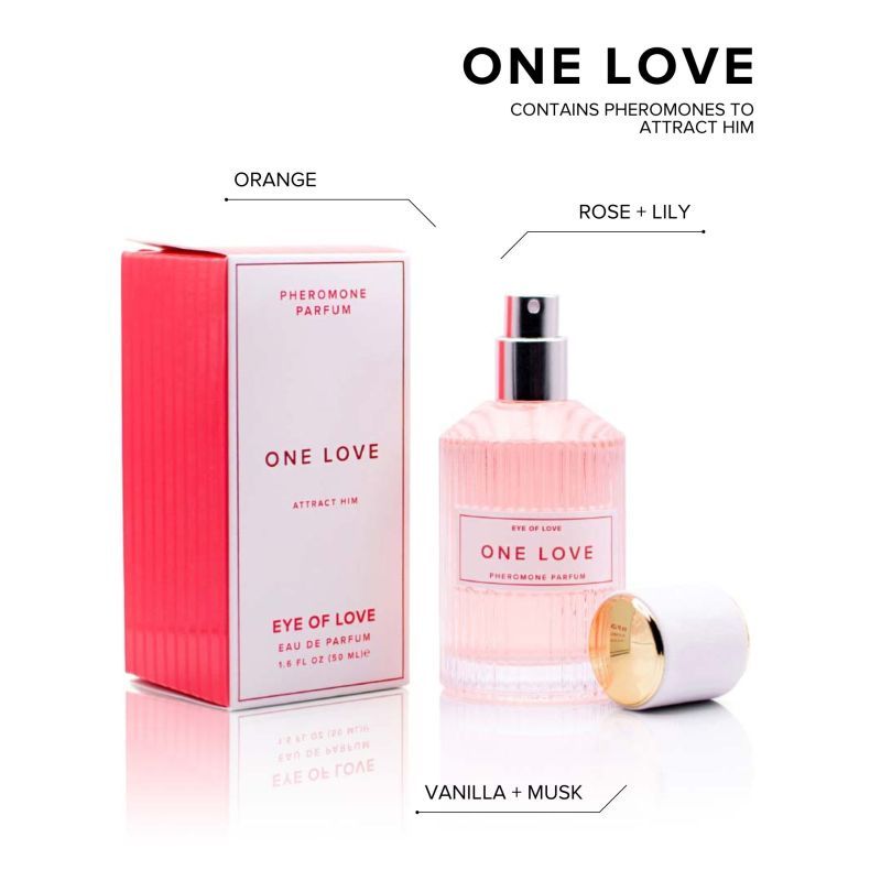 Eye Of Love Pheromone Body Spray One Love For Her To Attract Him 50ml