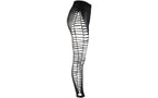 Axami Lingerie Stretch Wetlook Cut Out Leggings Black XL Axami Lingerie