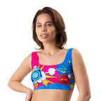 Mememe Lingerie Comics Curios Womens Crop Top Mememe Lingerie