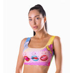 Mememe Lingerie Comics Hot Sexy Womens Crop Top Mememe Lingerie
