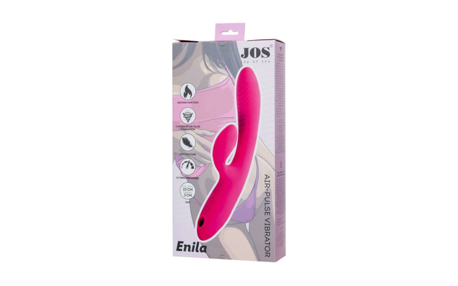 JOS Enila Dual Ended Stimulator Rabbit Vibrator Main image