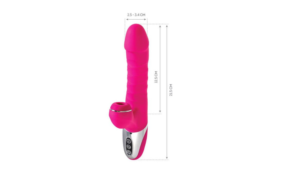 JOS To Frolly Thrusting and Sucking Rabbit Vibrator Secondary image