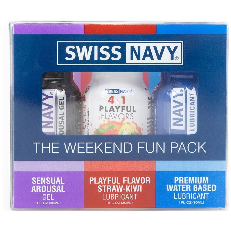 Swiss Navy Weekend Fun Pack Lubricant