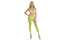 Pink Lipstick All About Leaf Womens Bra Set One Size Green OS Pink Lipstick