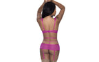 Exposed Lingerie Cutout Dress & Sexy G String Set M / L Exposed Lingerie