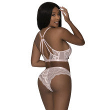 Exposed Lingerie Lace Cami and Short Set Secondary image