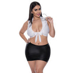 Exposed Lingerie Sexy CEO Womens Costume Exposed Lingerie