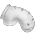 OxBalls Airlock Air Lite Vented Chastity Clear Ice