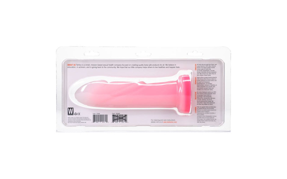 Tantus Cush Dual Density Realistic Dildo Rose Quartz Tantus