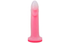 Tantus Flurry Dual Density Realistic Dildo Rose Quartz Tantus