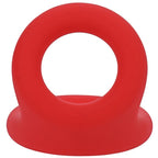 Tantus Uplift Silicone Cock Ring Crimson