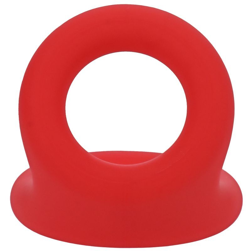 Tantus Uplift Silicone Cock Ring Crimson