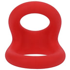 Tantus Uplift Silicone Cock Ring Crimson