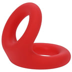 Tantus Uplift Silicone Cock Ring Crimson