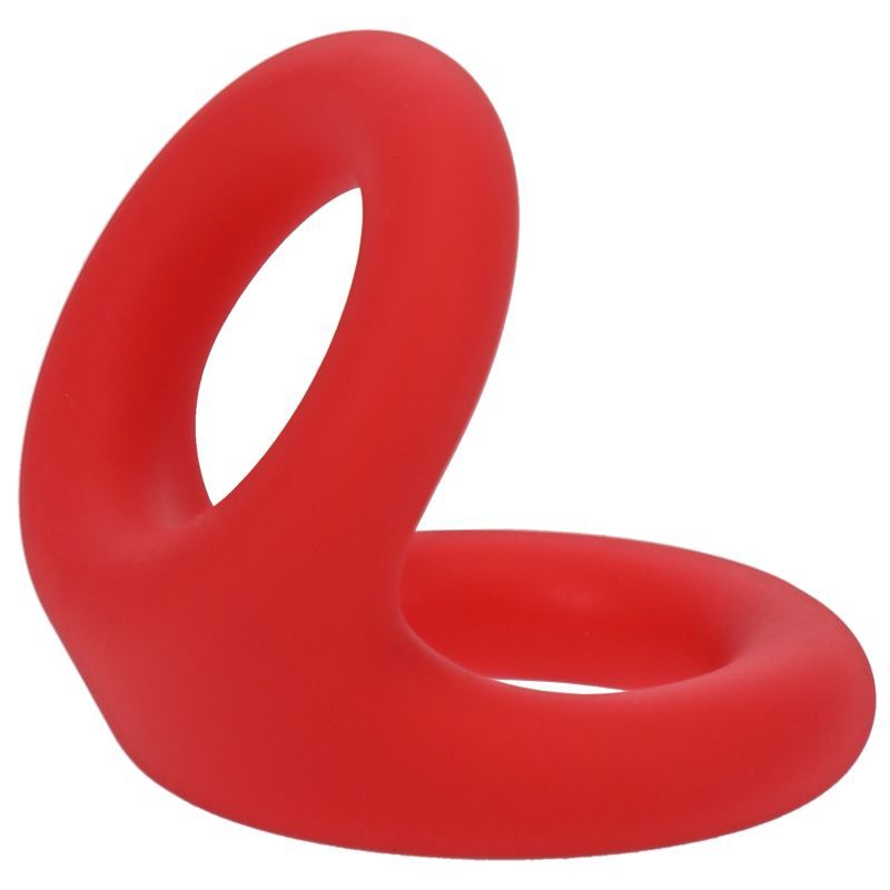 Tantus Uplift Silicone Cock Ring Crimson