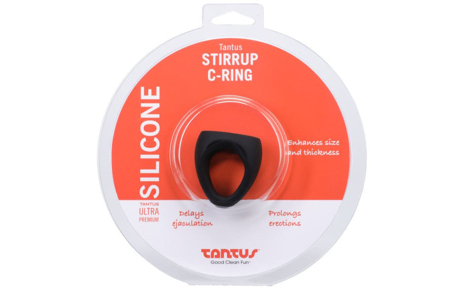 Tantus Stirrup Stretchy Mens Silicone Cock Ring Main image