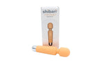 Shibari Mini Halo Wireless 20X Vibrating Body Wand Massager Peach
