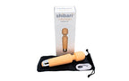 Shibari Mini Halo Wireless 20X Vibrating Body Wand Massager Peach