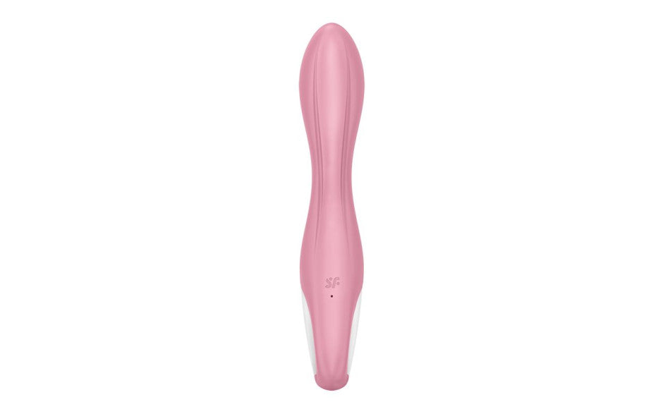 Satisfyer Air Pump 12 Function G Spot Vibrator 2 Light Red