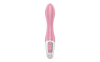 Satisfyer Air Pump 12 Function G Spot Vibrator 2 Light Red