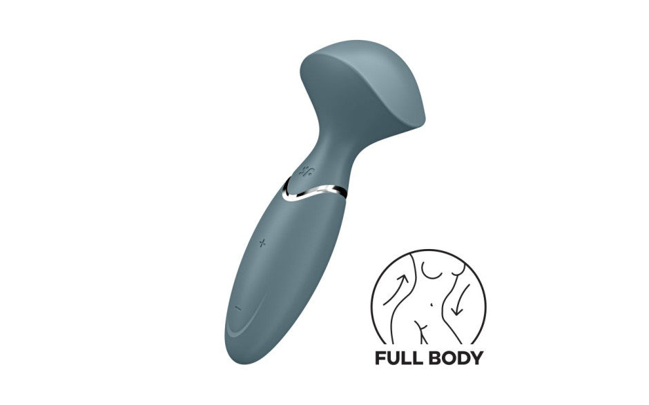 Satisfyer Mini Wand er 12 Function Personal Massager Grey