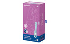 Satisfyer Air Pump Vibrator 5+ App Controlled G Spot Vibrator Blue