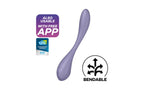 Satisfyer Flex 5+ Multi Function App Contolled G Spot Vibrator Lilac