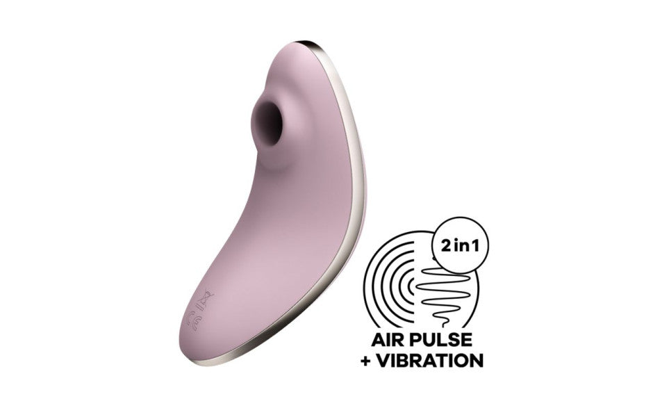 Satisfyer Vulva Lover 1 Air Pulse Multi Function Clitoral Massager Violet Secondary image