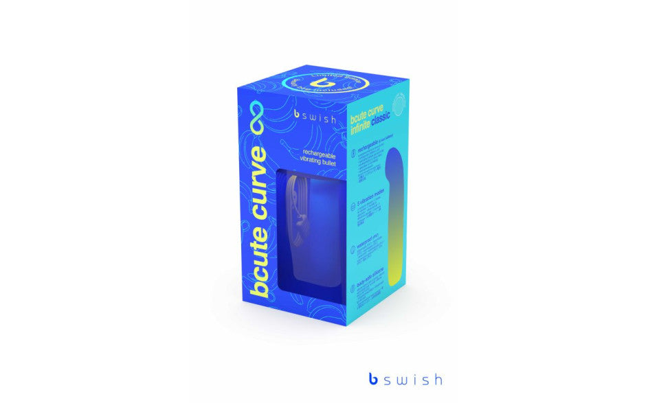 B Swish Curve Infinite Classic USB Rechargeable G Spot Vibrator With Limited Edition Storage Case