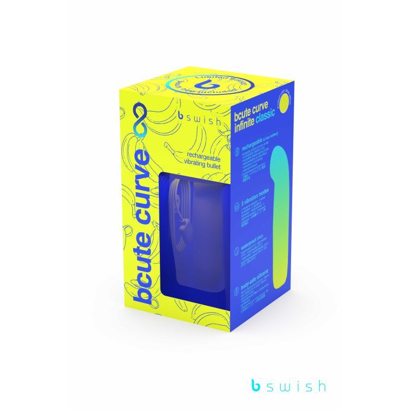 Bswish Bcute Curve Infinite Classic Limited Edition Vibrator Citrus Yellow