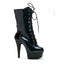 Ellie Shoes 6 Inch Stiletto Ankle Boot With Inner Zipper Black Ellie Shoes