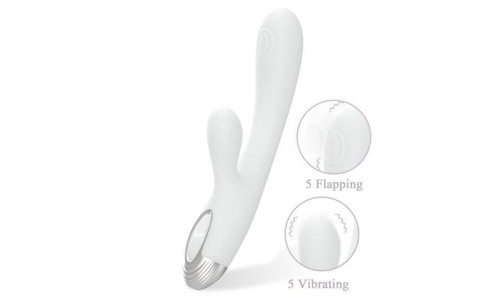 Drywell Pada Rabbit & G Spot Pulsing Vibrator